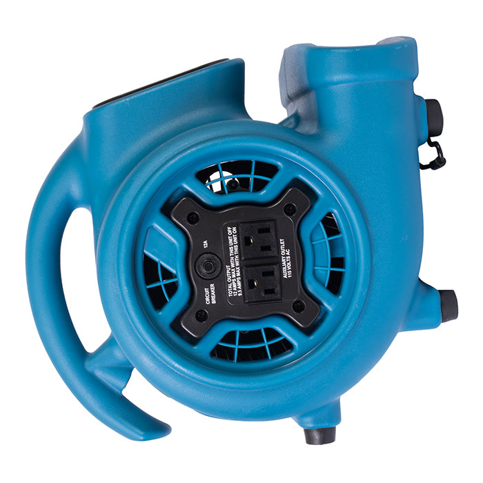 XPOWER P-230AT Mighty Mini Air Mover, 1/4 HP, 925 CFM, Blue
