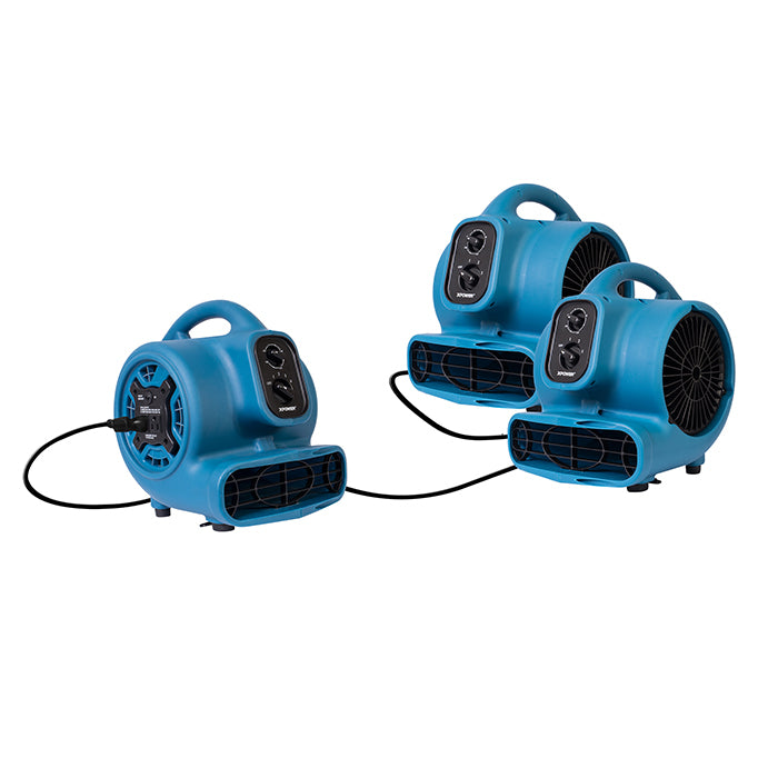 XPOWER P-230AT Mighty Mini Air Mover, 1/4 HP, 925 CFM, Blue