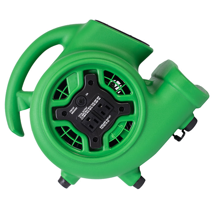 XPOWER P-230AT Mighty Mini Air Mover, 1/4 HP, 925 CFM, Green
