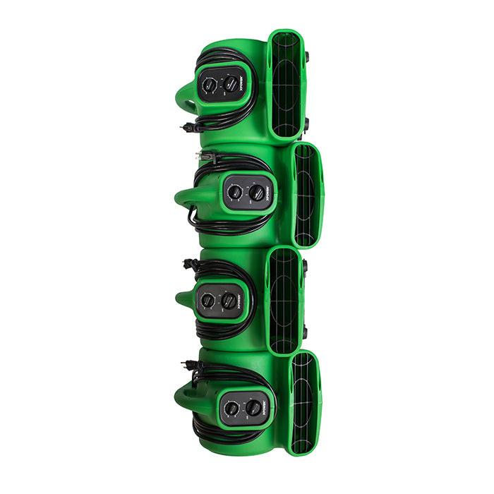XPOWER P-230AT Mighty Mini Air Mover, 1/4 HP, 925 CFM, Green