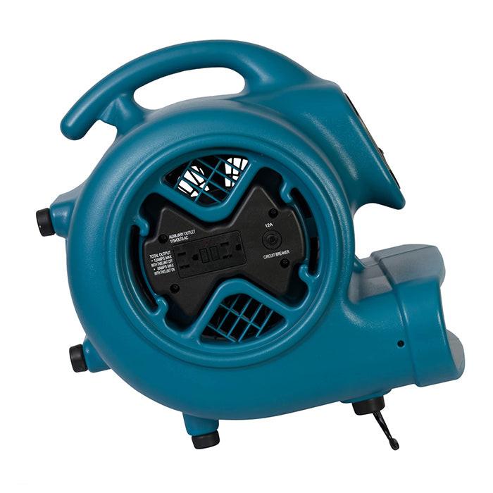 XPOWER X-600A Air Mover, 1/3 HP, 2400 CFM, Blue