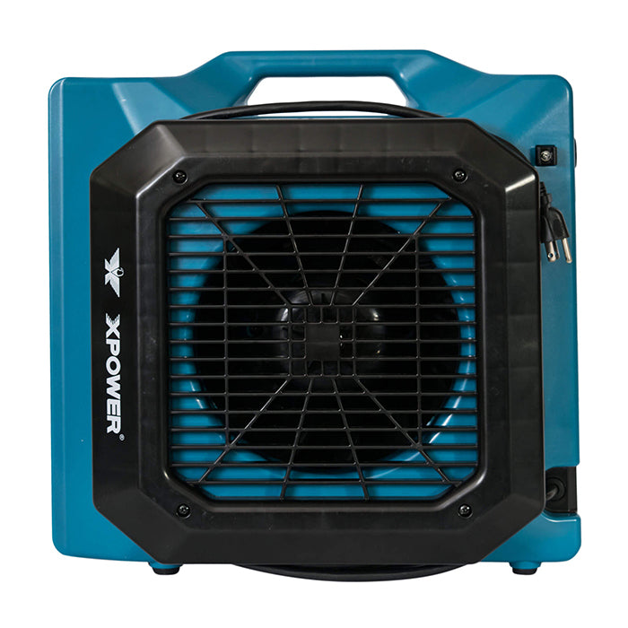 XPOWER XL-760AM Professional Low Profile Air Mover With Integrated Meter, 1/3 HP, 1150 CFM