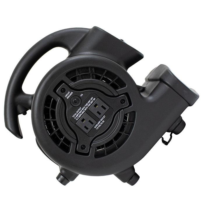 XPOWER P-80A Mighty Mini Air Mover, 600 CFM, Black