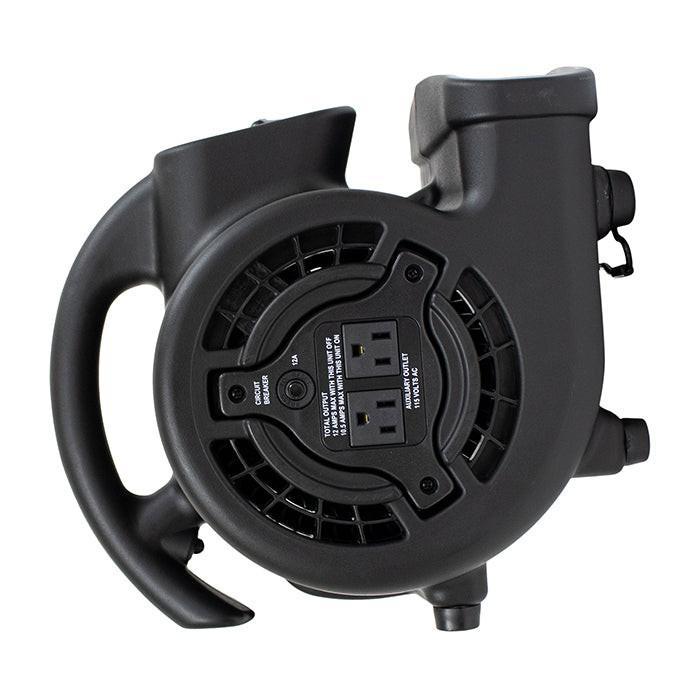 XPOWER P-80A Mighty Mini Air Mover, 600 CFM, Black
