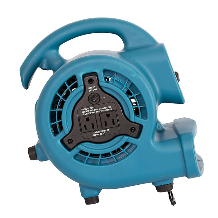 XPOWER P-80A Mighty Mini Air Mover, 600 CFM, Blue