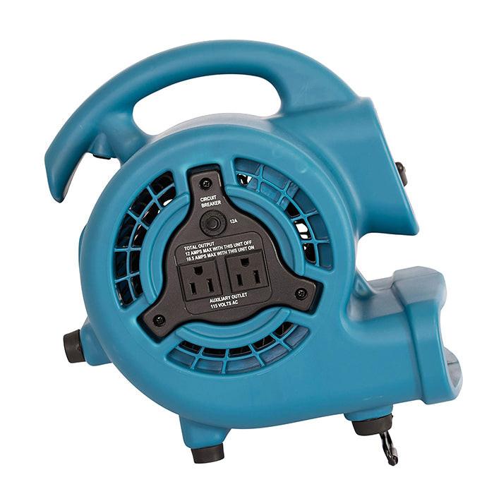 XPOWER P-80A Mighty Mini Air Mover, 600 CFM, Blue