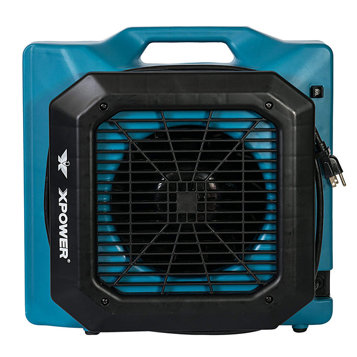 XPOWER PL-700A Professional Low Profile Air Mover, 1/3 HP, 1050 CFM, Blue