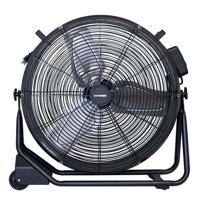 XPOWER FD-630D High Velocity Drum Fan, 24 Inch