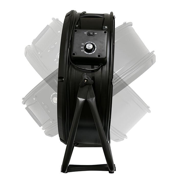 XPOWER FD-630D High Velocity Drum Fan, 24 Inch