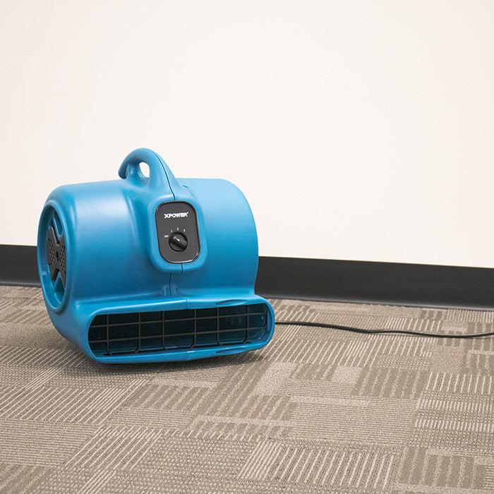XPOWER 800-Series P-830 Air Mover, 1 HP, 3600 CFM