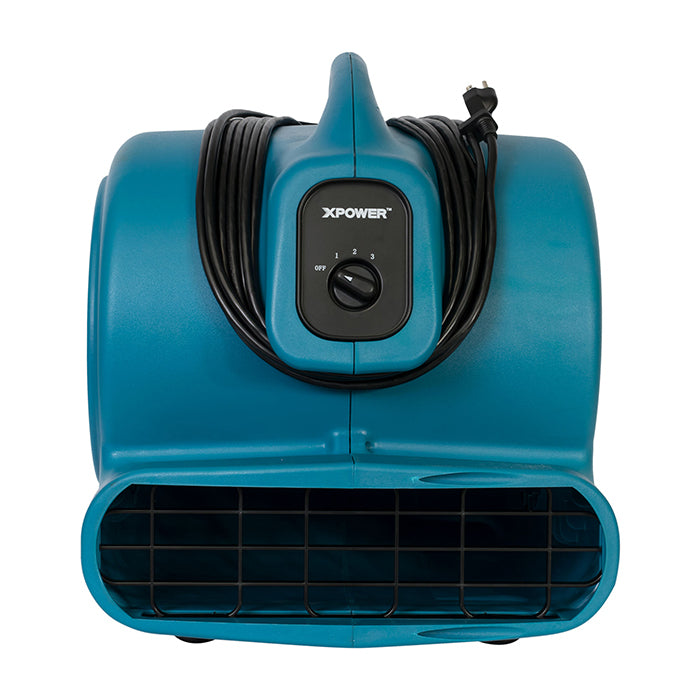 XPOWER 800-Series P-830 Air Mover, 1 HP, 3600 CFM