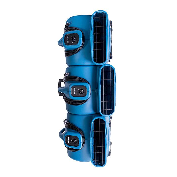 XPOWER 800-Series P-800H Air Mover with Handle & Wheels, 3/4 HP, 3200 CFM