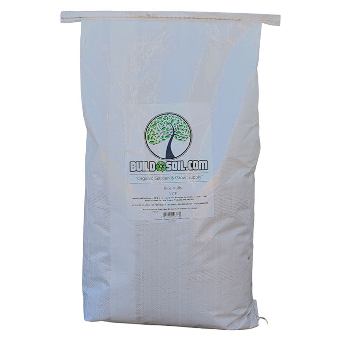 BuildASoil Par Boil Rice Hulls, 1 Cu Ft - 6 Bags