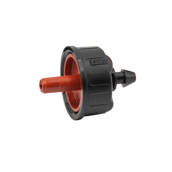 DIG Online Self-Flushing Pressure Compensating Button Drip Emitter, Red, 4 GPH - Pack of 300