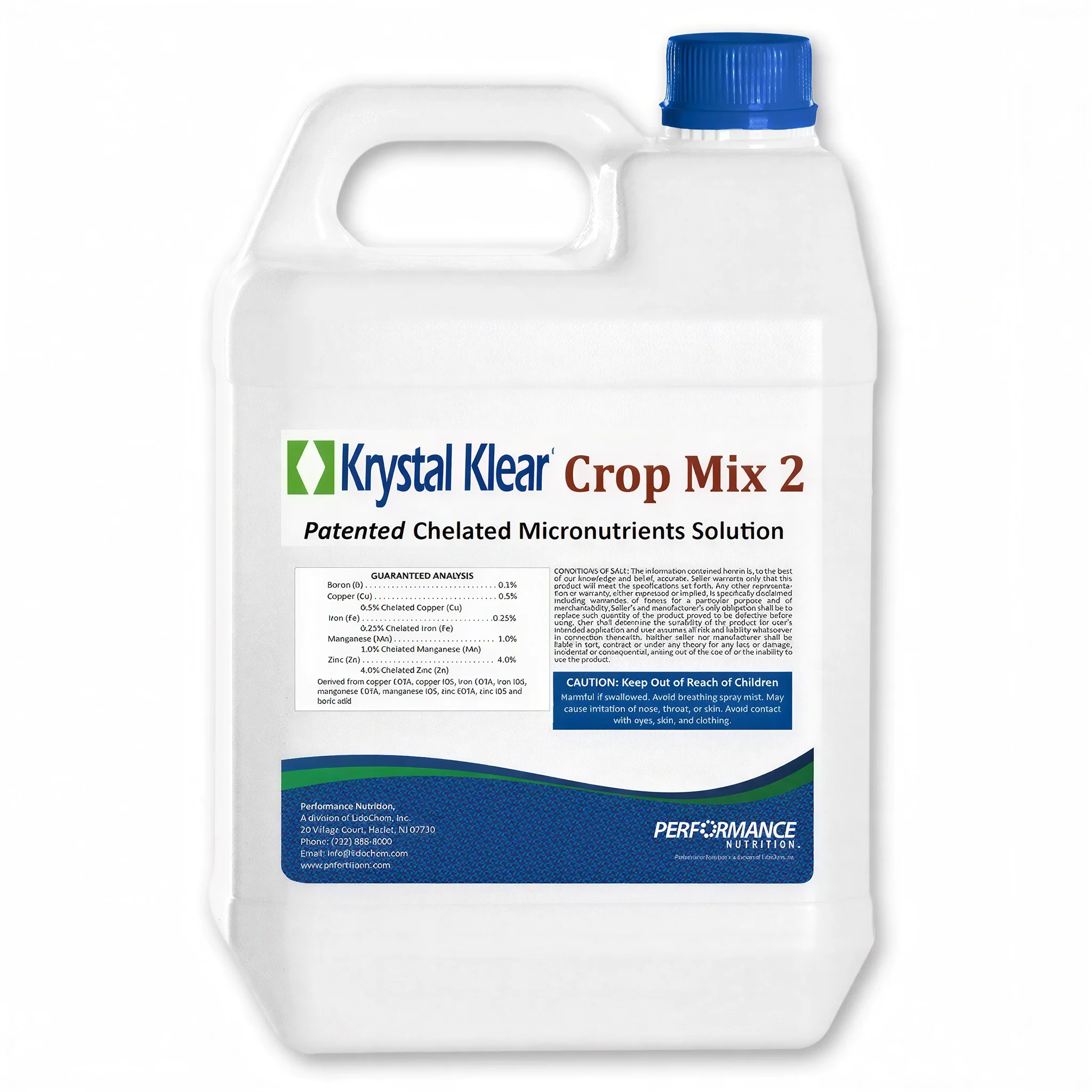 Performance Nutrition Krystal Klear Crop Mix ll, 2.5 Gallon