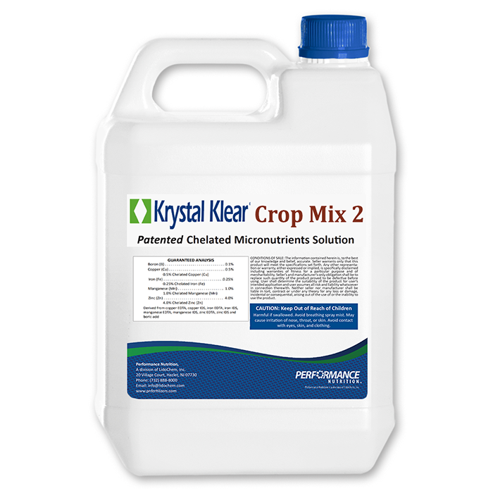 Performance Nutrition Krystal Klear Crop Mix ll, 2.5 Gallon