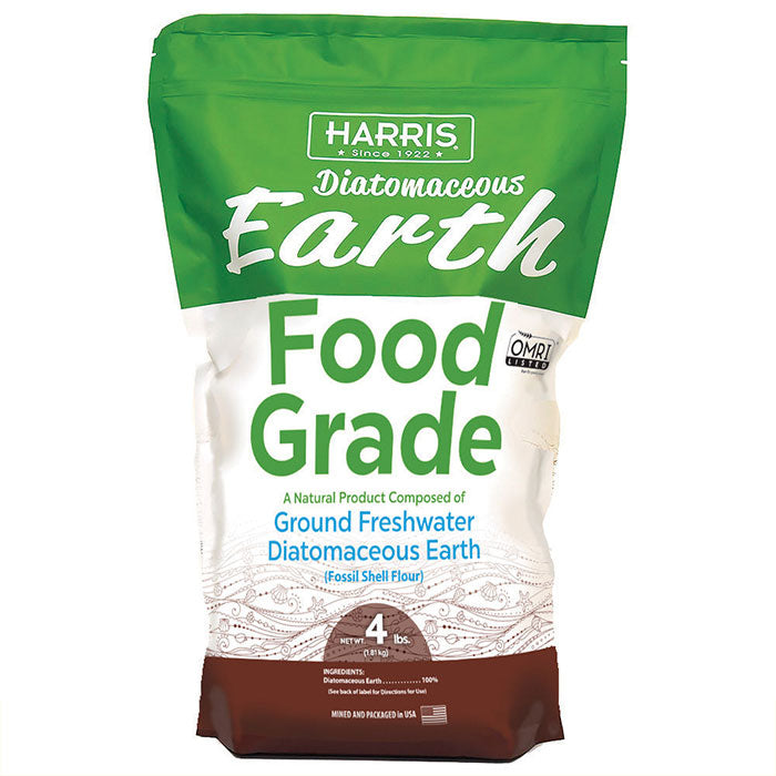 Harris Food Grade Diatomaceous Earth No Duster, 4 lbs. - Case of 8