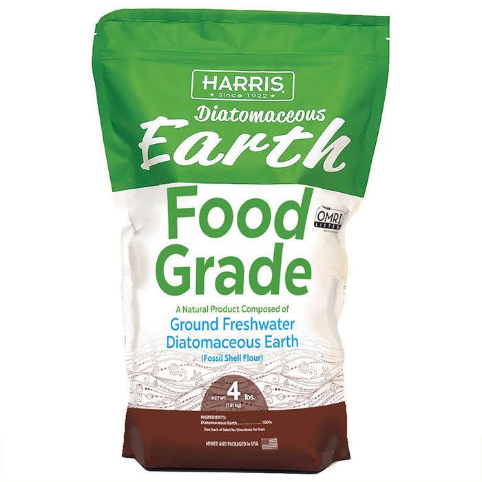 Harris Food Grade Diatomaceous Earth No Duster, 4 lbs. - Case of 8