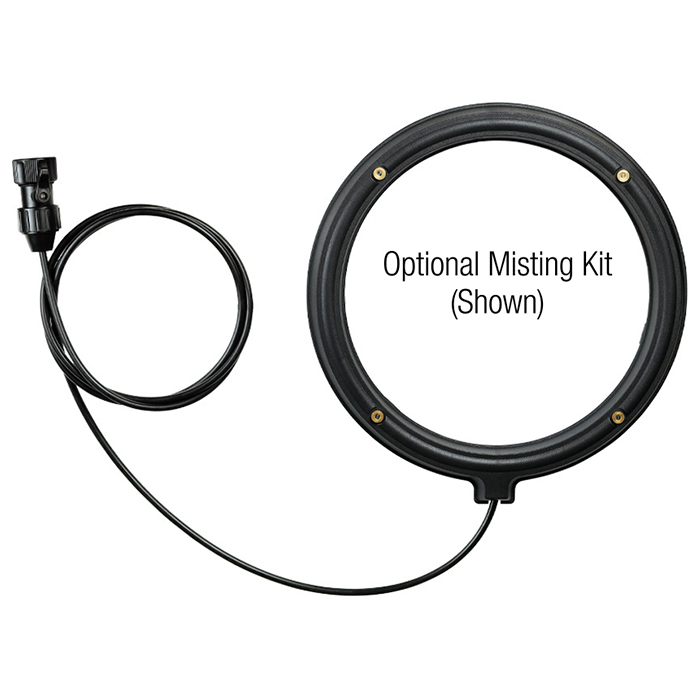 King Electric 24" Outdoor Rated Oscillating Wall Mount Fan