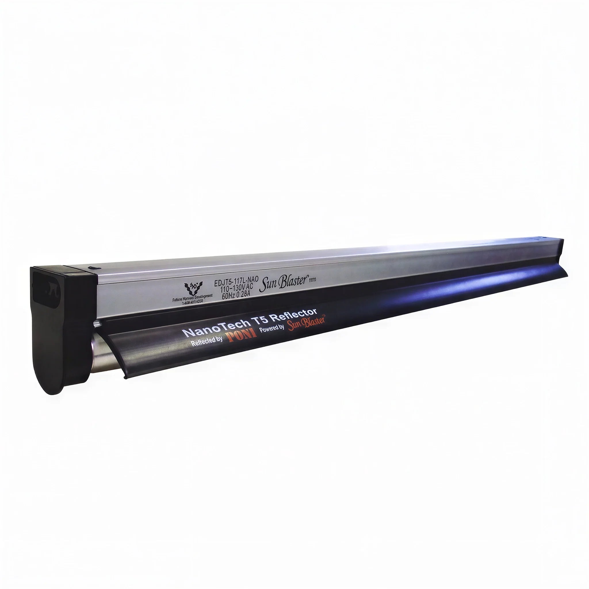 SunBlaster NanoTech T5 HO Fixture - 4 ft, 1 Bulb - 6400K