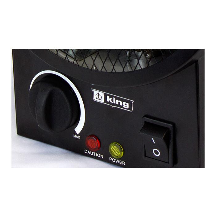 King Electric PGH Portable Garage Heater with Stat and Bracket, 4000/3000 Watt 208/240 Volt
