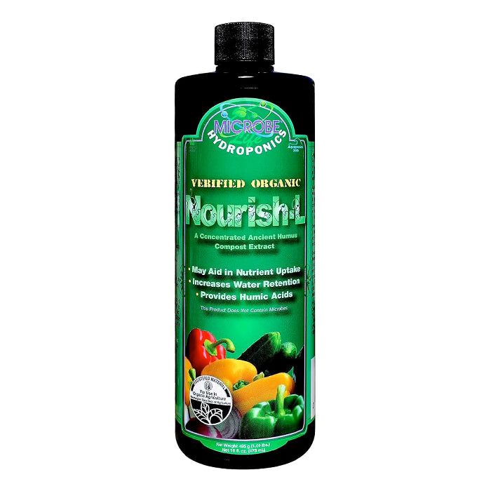 Microbe Life Hydroponics Nourish-L Liquid Certified Organic