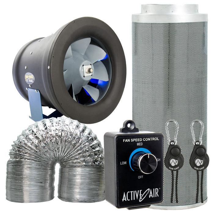 Phat Filters 12" Carbon Filter Fan Exhaust Kit