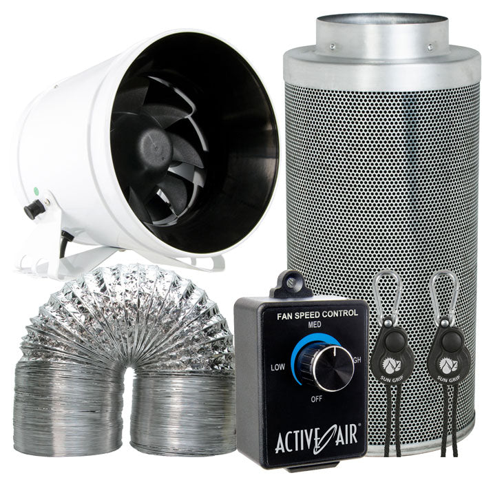 Phat Filters 8" Carbon Filter Fan Exhaust Kit