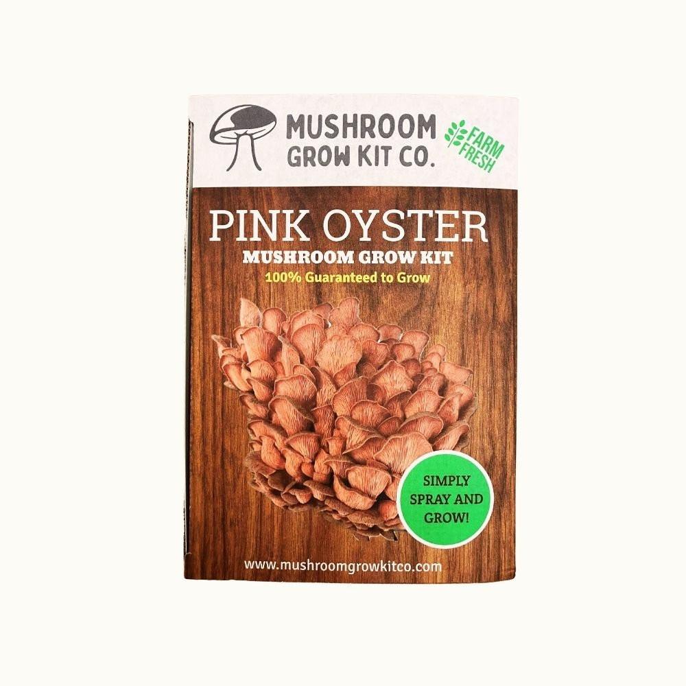 Pink Oyster Mushroom Growing Kit - 5 LBS Spray and Grow.