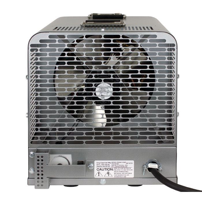King Electric PKB Ducted Industrial Portable Unit Heater, 5000 Watt, 1 Ph, 208/240 Volt