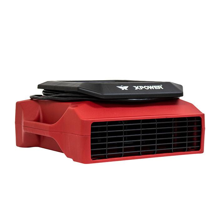 XPOWER PL-700A Professional Low Profile Air Mover, 1/3 HP, 1050 CFM