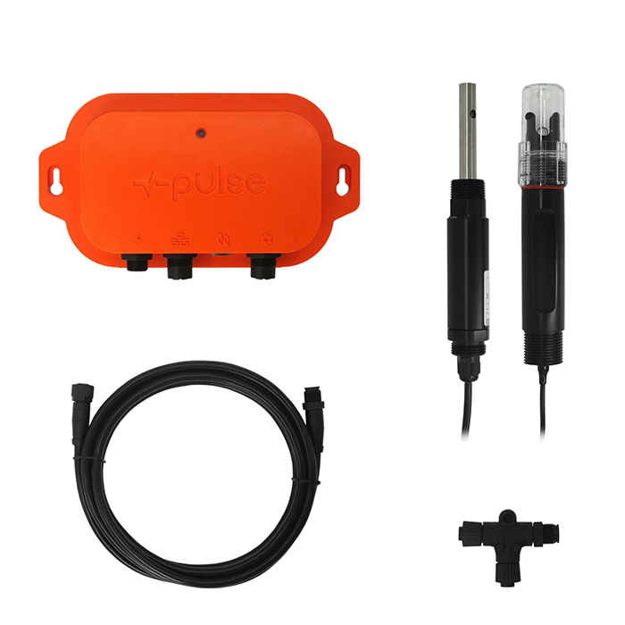 Pulse Hub Reservoir Monitor Kit with pH-1 & EC-1 Sensors