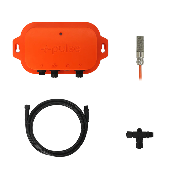Pulse Hub Environmental Monitor Starter Kit With THV-1 Temperature, Humidity, and VPD Sensor