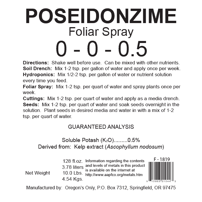 Nectar for the Gods Poseidonzyme