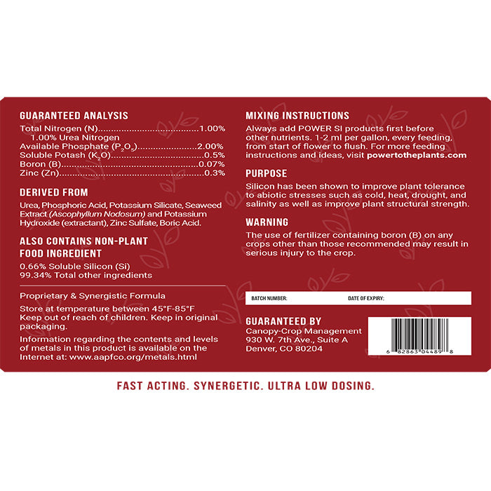 Power SI Bloom - 20 Liter