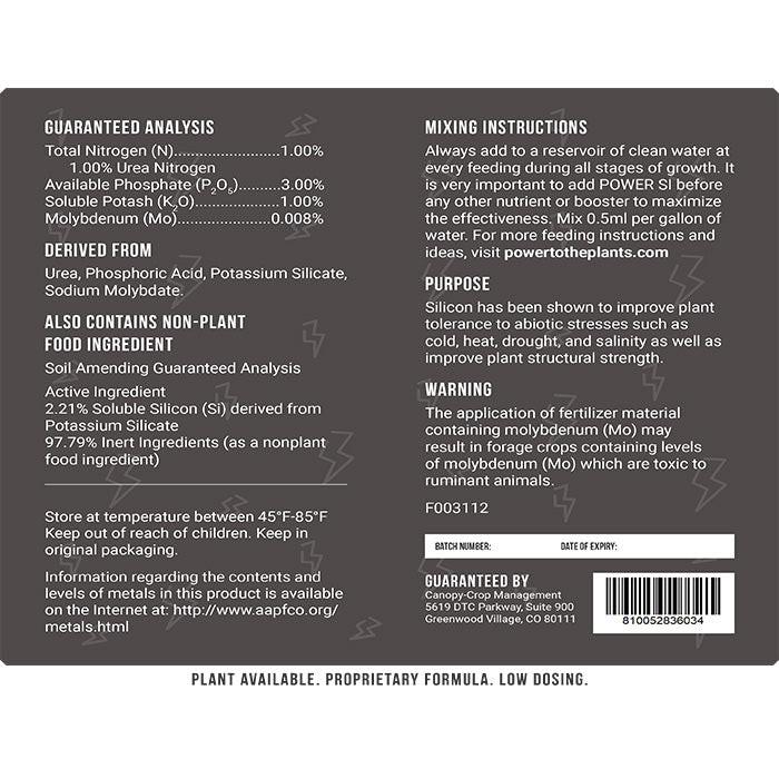Power Si Potassium Silicate, 250 ml