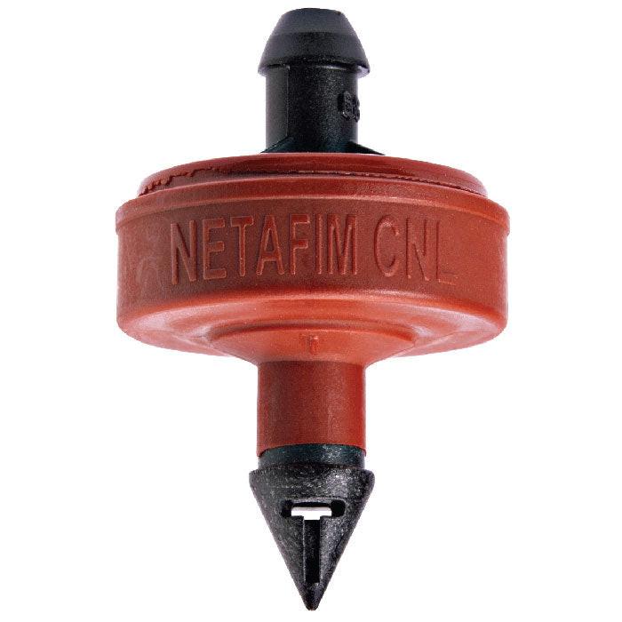 Netafim Self Piercing Pressure Compensating Emitters with Internal Check Valve, Red, 2.0 GPH - Pack of 1000