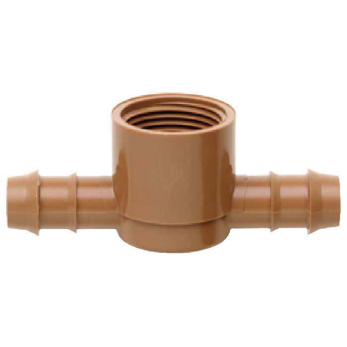 Netafim Combination Tee 2-Way Insert x 1/2 Inch FPT, 17mm - Case of 200