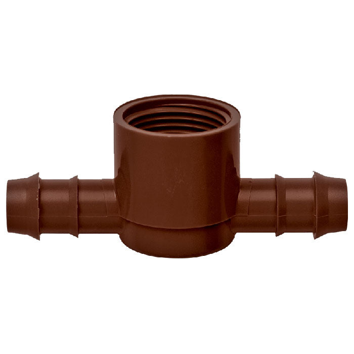 Netafim Combination Tee 2-Way Insert x 3/4 Inch FPT , 17mm - Case of 200