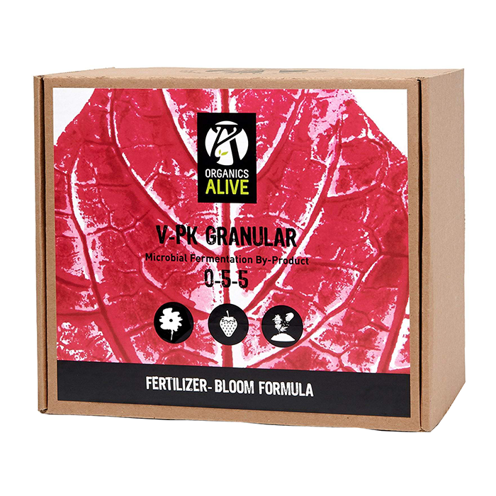 Organics Alive V-PK Granular Slow Release Bloom 0-5-5, 5 lbs.