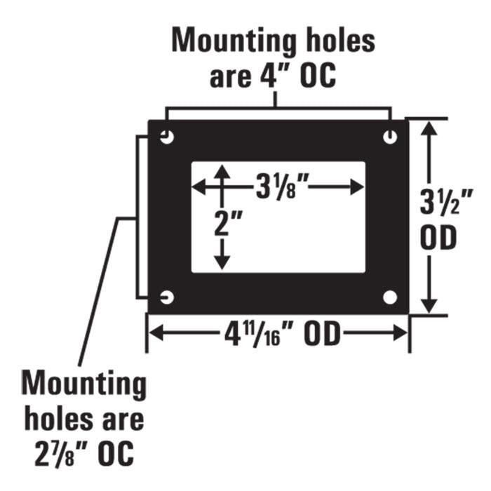 J&D Manufacturing PSC Inflation Blower Motor with Louver
