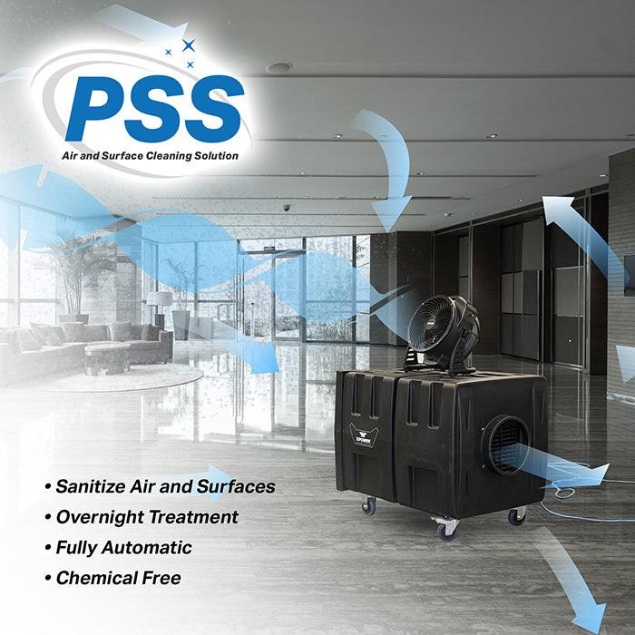 XPOWER Everest PLUS Programmable Sanitizing System, 2000 CFM HEPA Air Purifier + Ozone Generator + Digital Timer