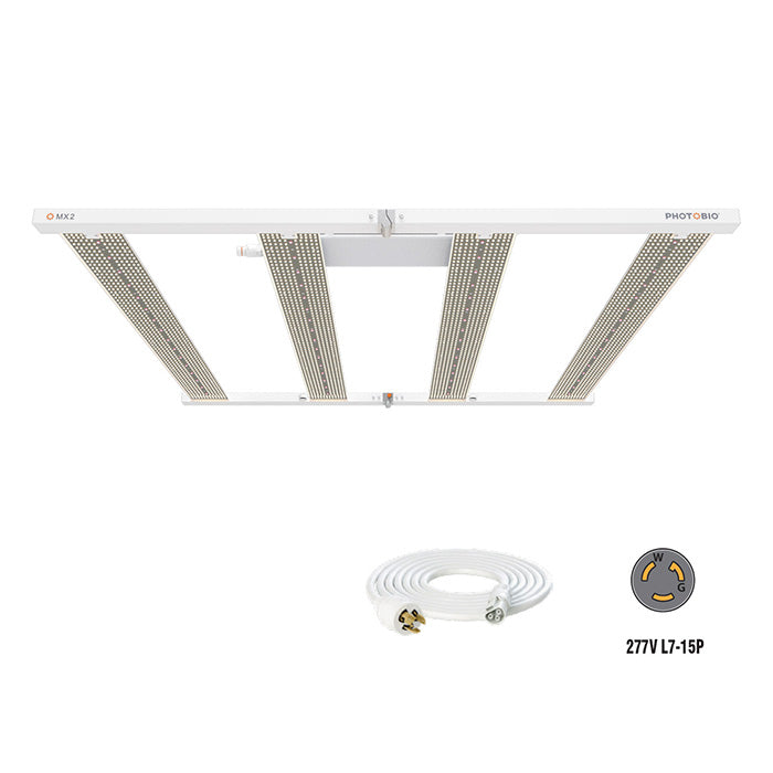 PHOTOBIO MX2 680 Watt LED Grow Light, 277 Volt with L7-15P Plug