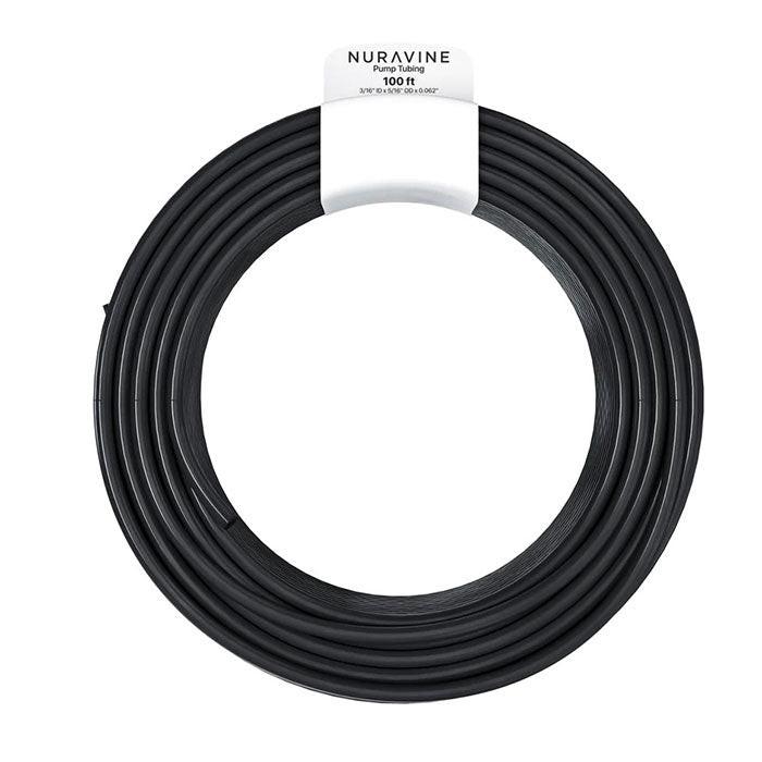 Nuravine Black Polyethylene Tubing, 3/8 Inch
