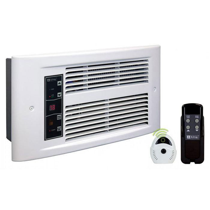 King Electric PX ECO2S Electronic Wall Heater, 1500 Watt, 120 Volt, White