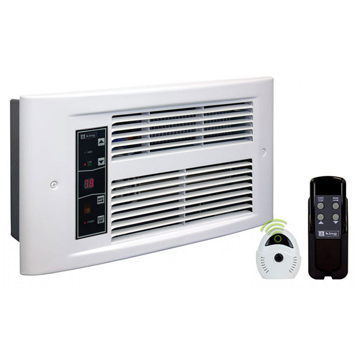 King Electric PX ECO2S Electronic Wall Heater, 1750 Watt, 208 Volt, White