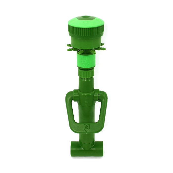 FloraFlex Quick Disconnect Pipe System Open Flow Bubbler Tee, 1 Inch