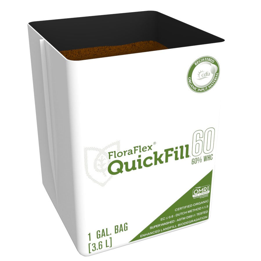 FloraFlex QuickFill Bag, 60% WHC, 1 Gallon