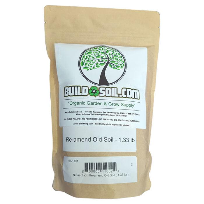 BuildASoil Re-Amend Old Soil Nutrient Kit