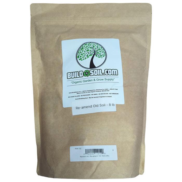 BuildASoil Re-Amend Old Soil Nutrient Kit, 8 lb.